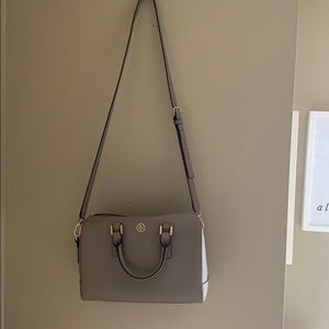 Taupe Tory Burch Purse/Crossbody